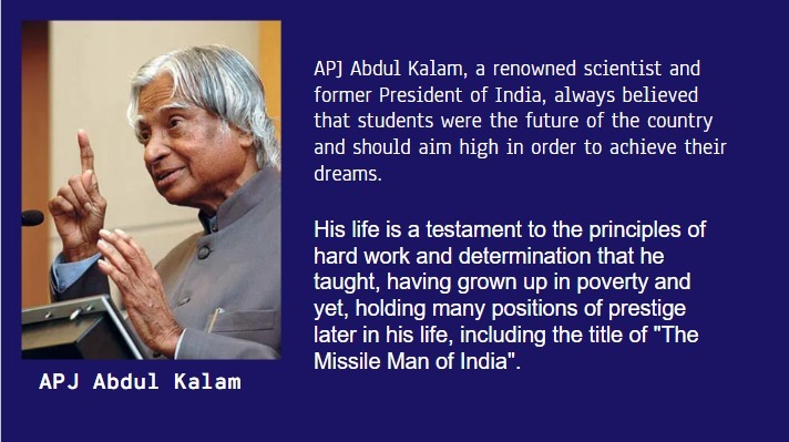 Lessons from APJ Abdul Kalam